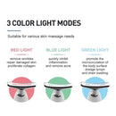 Massageador aquecido - rosto e pescoço